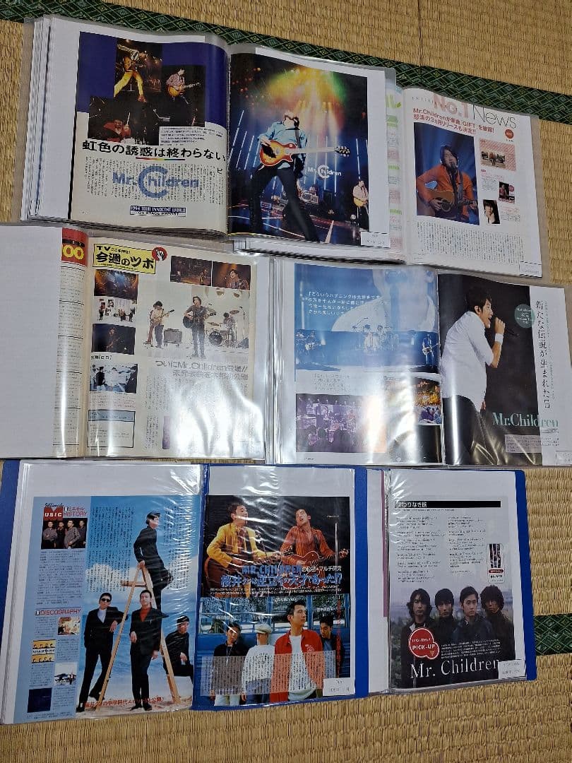 Mr.Children(1冊200円計算)166冊分400p　ファイリング済み