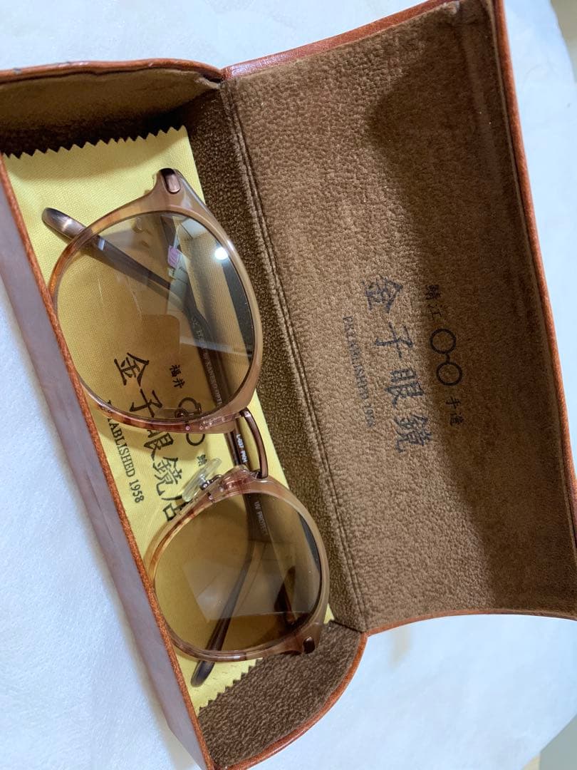 美品✨【金子眼鏡】 Lazy Red × KANEKO OPTICAL - メルカリ