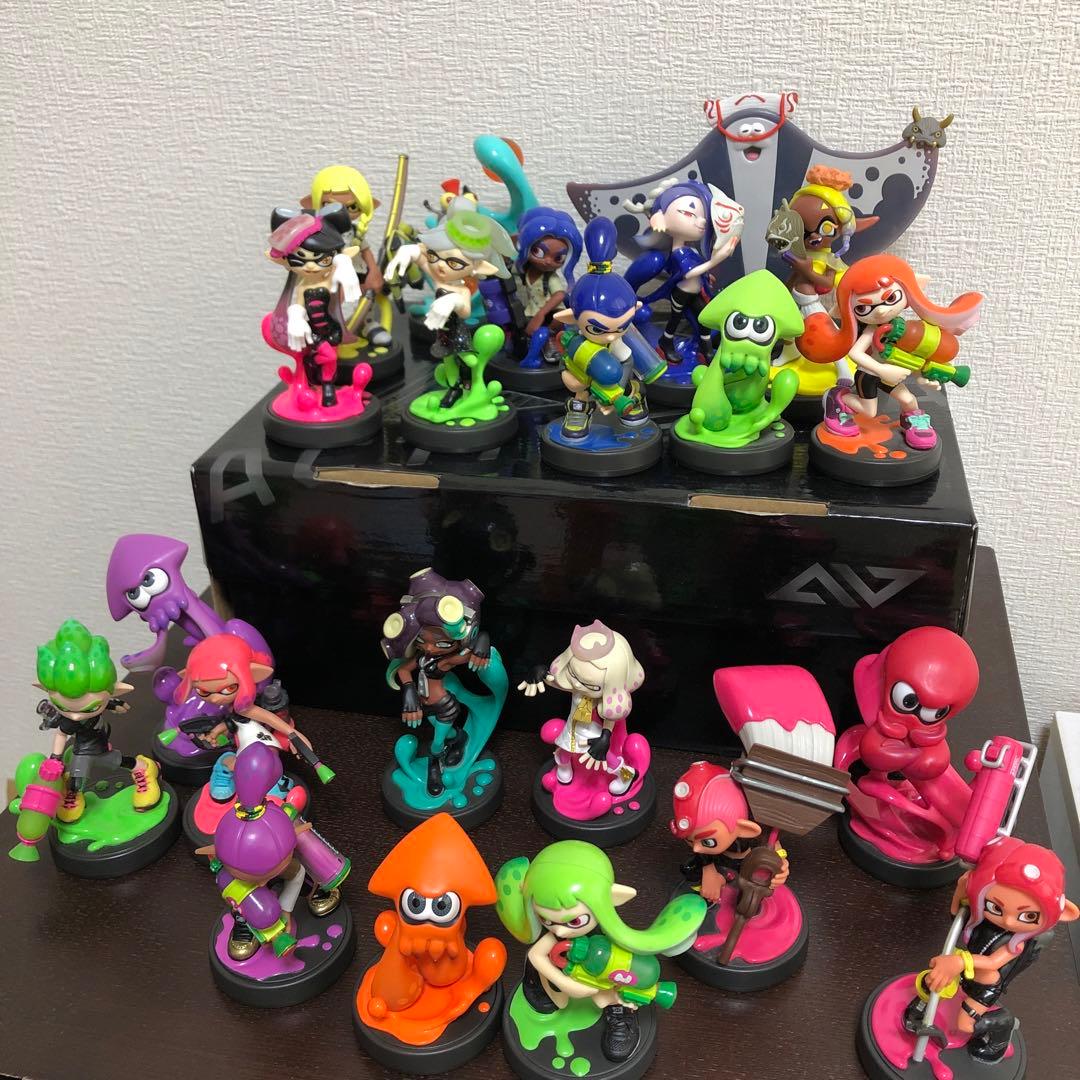 スプラトゥーン amiibo 限定カラー 3体