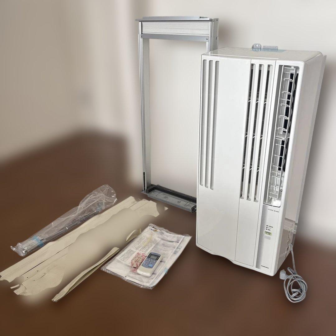 美品 CORONA CW-1624R ウィンドエアコン 2024年製　コロナ CORONA【CW-1624R】コロナ 窓用エアコン 冷房専用タイプ ウインドウ