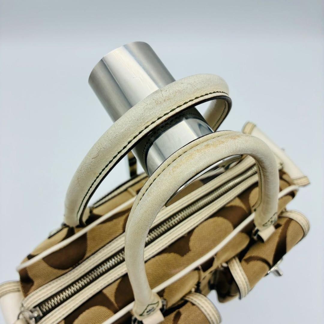 archive y2k コーチ ターンロック ミニボストン ハンドバッグ - メルカリ