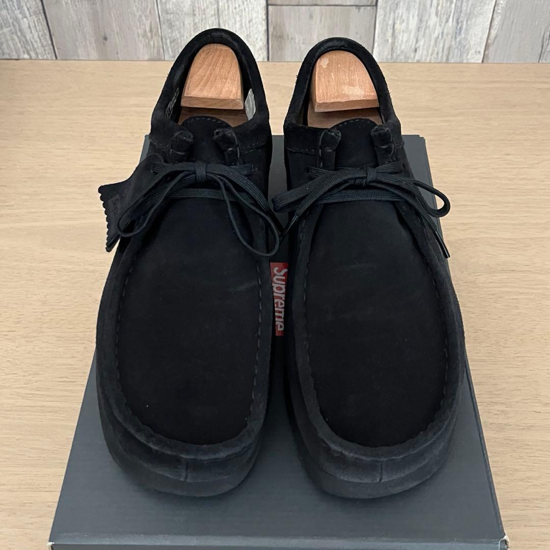 Supreme × Clarks Wallabee GTX \"Black\"