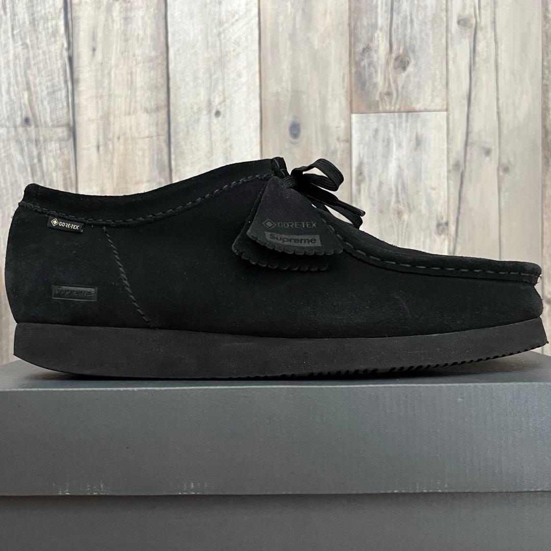 Supreme × Clarks Wallabee GTX \"Black\"