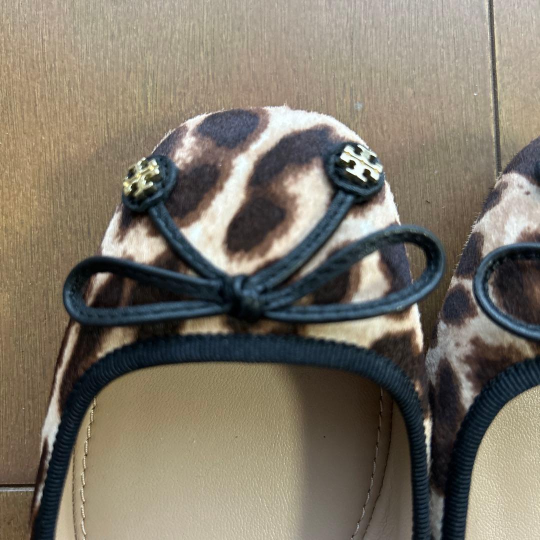 ちゃんちゃん様専用 美品 トリーバーチ レオパード バレエシューズ 6.5