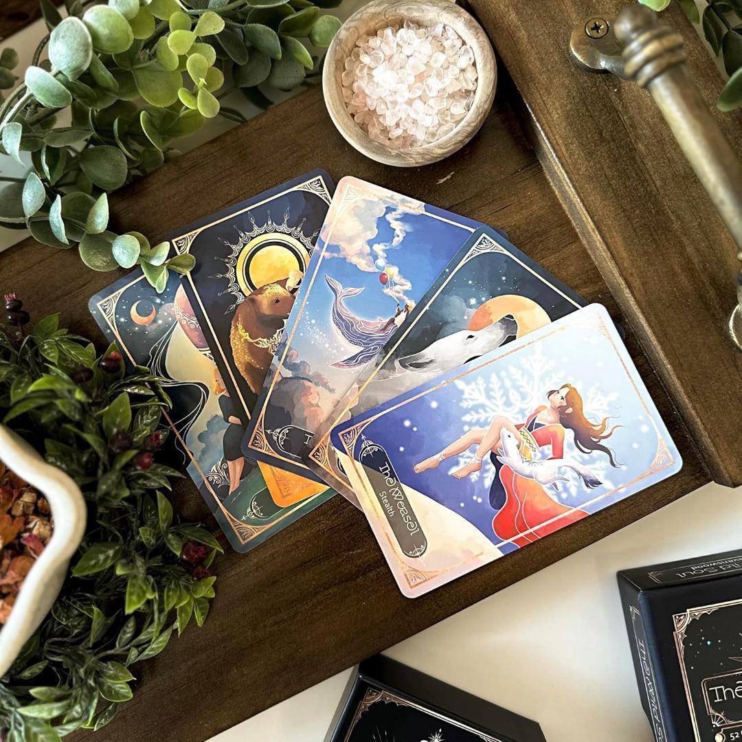 正規品オラクルカード】希少インディーズ✨人間と動物界を繋ぐ美しい