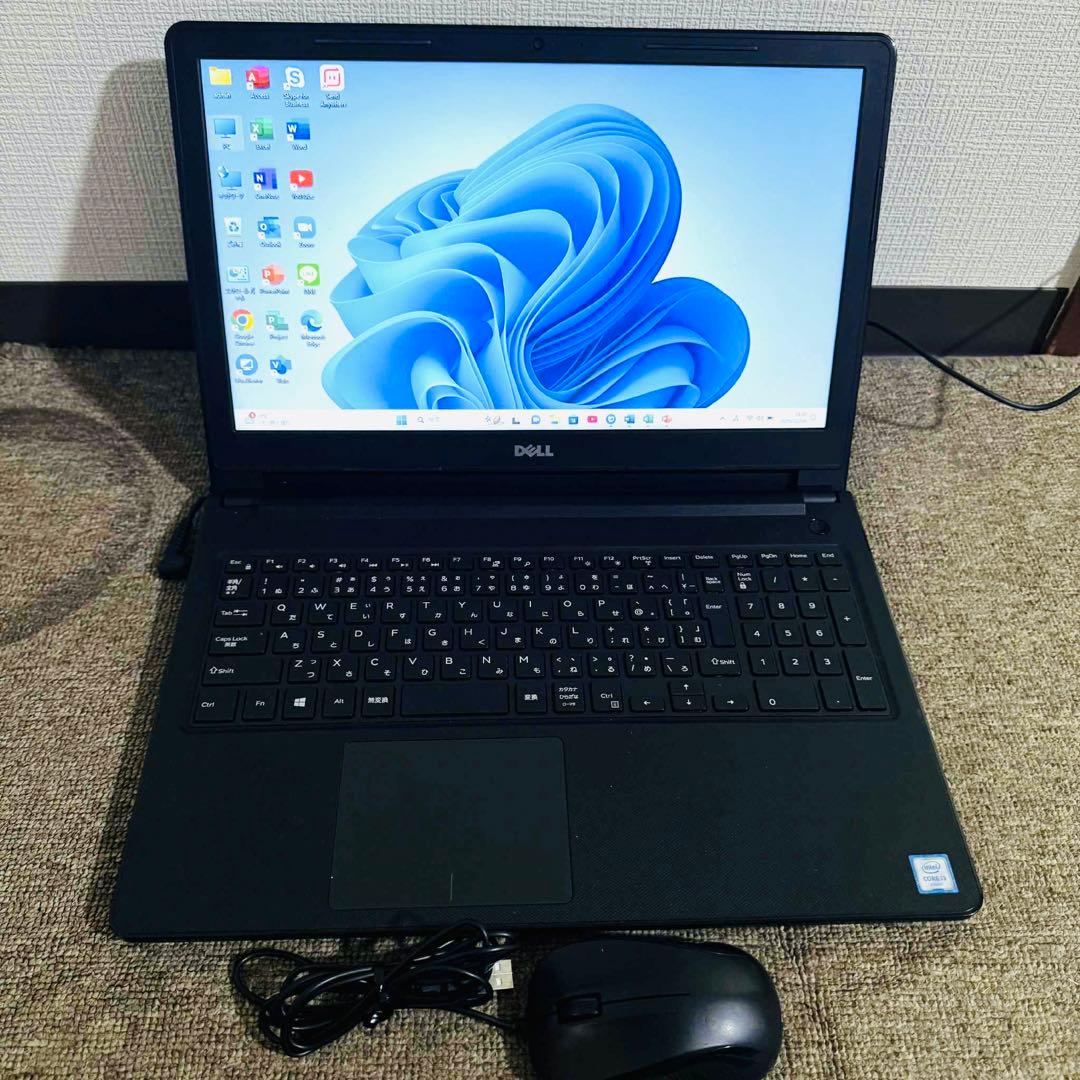 S227 DellノートパソコンWEBカメラSSD高速Windows11オフィス - メルカリ