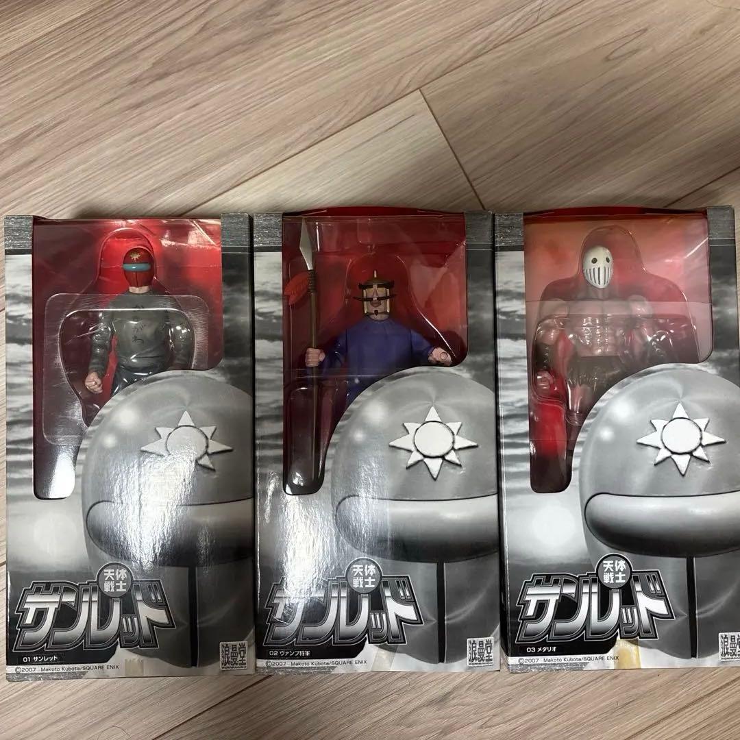 超・漢の魂　サンレッド フィギュア3点セット 超・漢の魂 サンレッド フィギュア3点セット - メルカリ