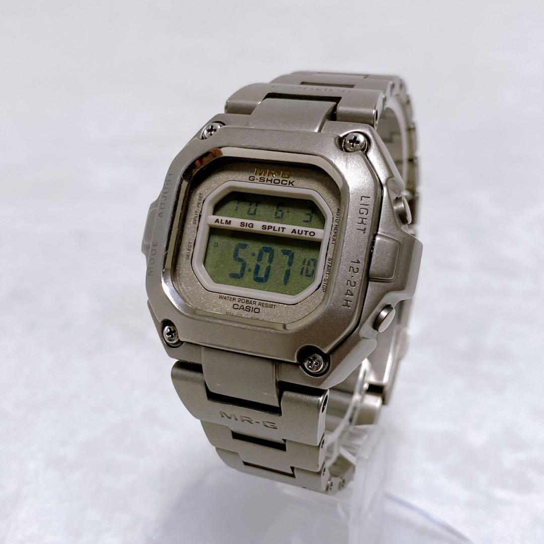 希少 美品 CASIO G-SHOCK MRG-110T 初代フルメタル チタン - メルカリ