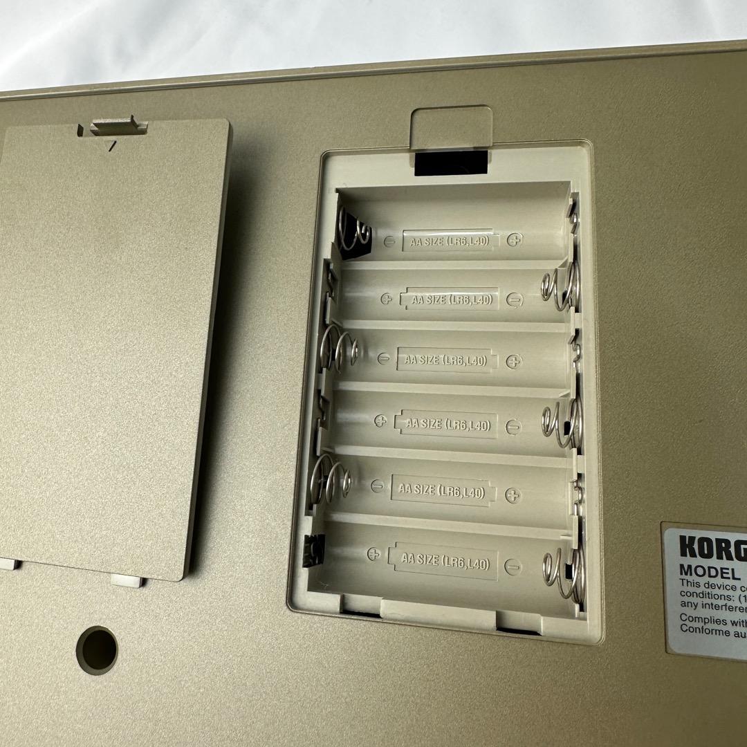 美品】micro KORG シンセサイザー 37鍵 純正アダプター マイク付属