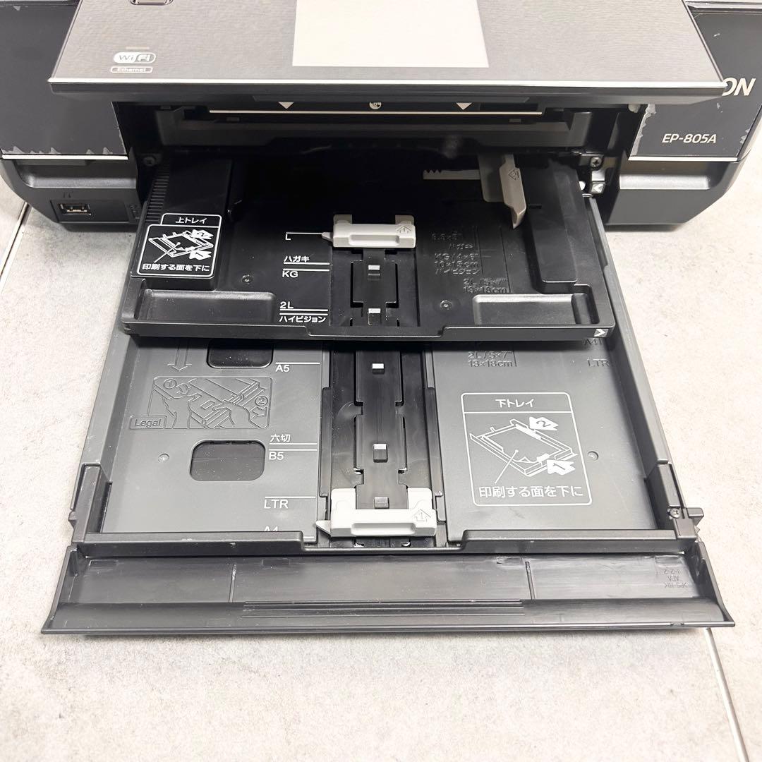 EPSON EP-805A ジャンク(インクかすれ) - メルカリ