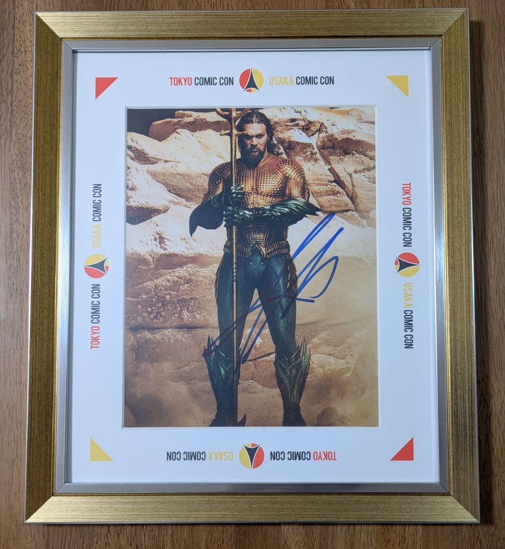 東京コミコン2024 くじ当選品 ジェイソン・モモア 直筆サインポート