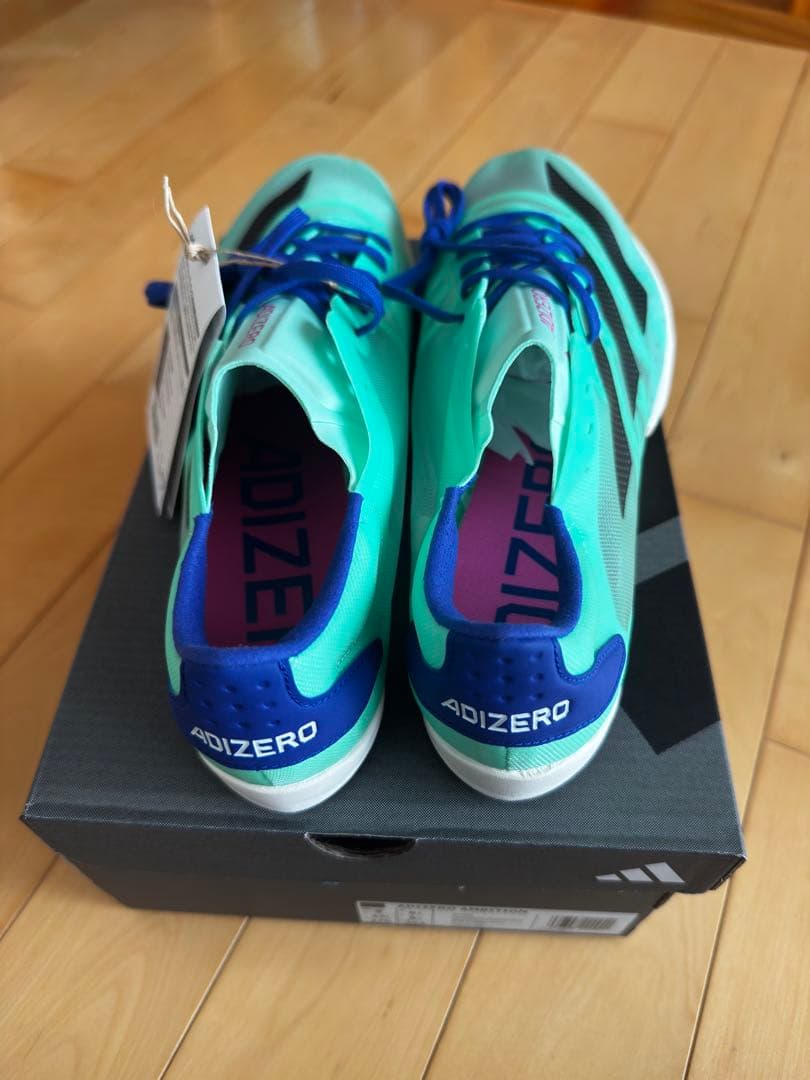 ADIZERO AMBITION スパイクシューズ ミントグリーン 27.0cm