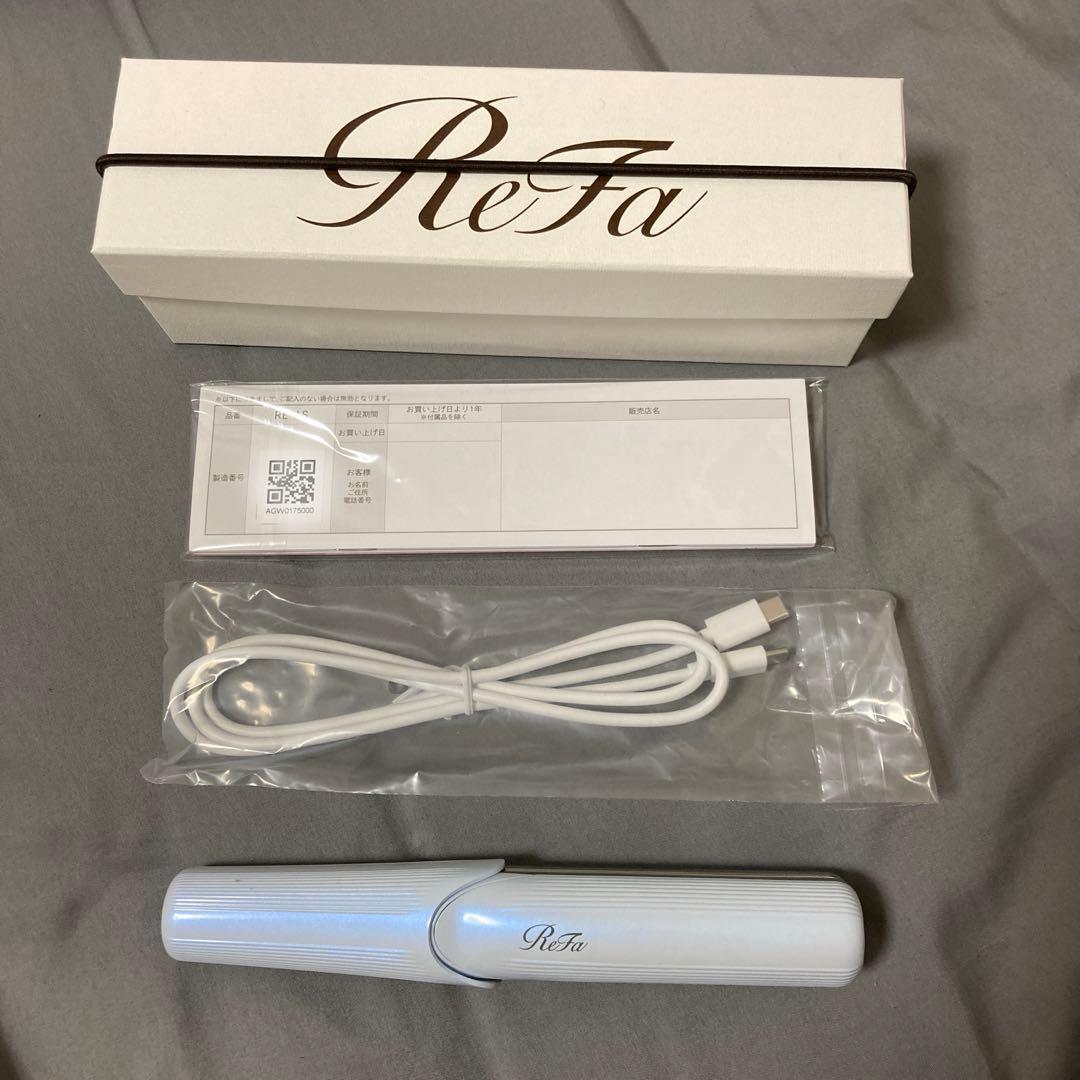 新品未使用】【箱付き】ReFa リファフィンガーアイロン ST ホワイト