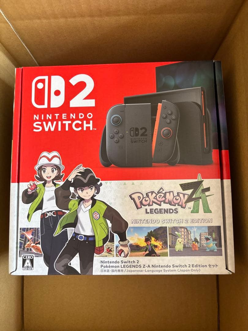 Nintendo Switch 2 Pokémon LEGENDS ZAセット Amazon.co.jp: Nintendo Switch 2（日本語・国内専用） Pokémon