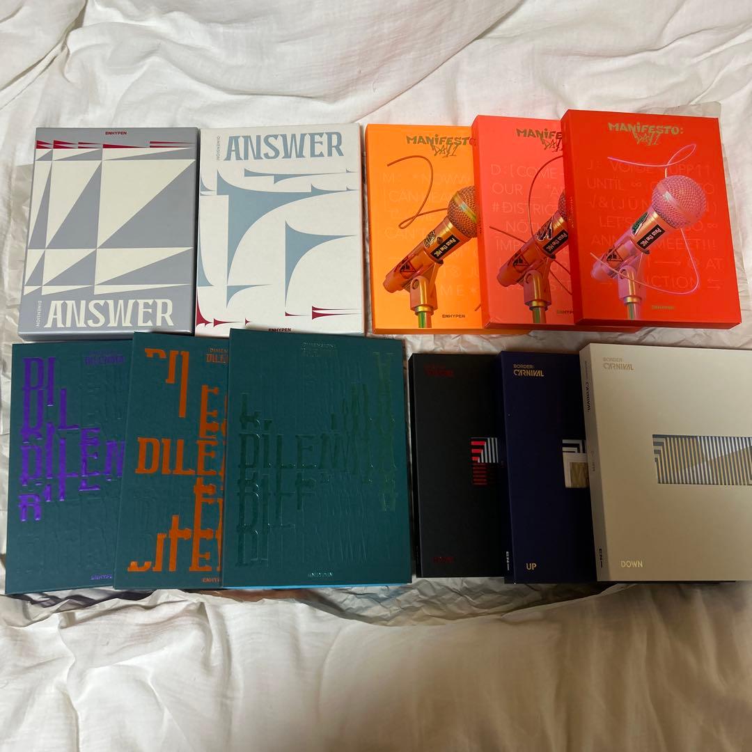 ENHYPEN エナプ アルバム まとめ売り - メルカリ