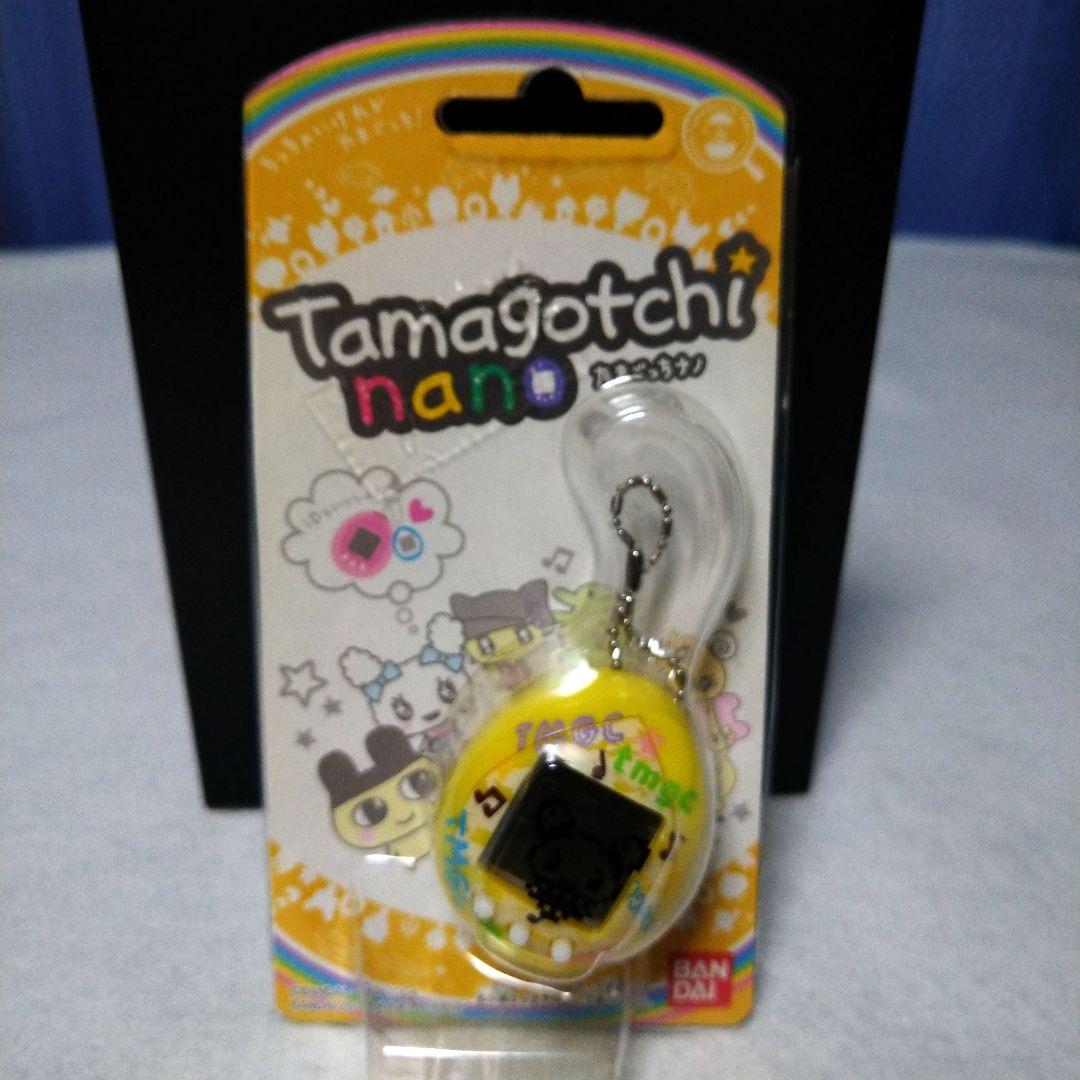 Tamagotchi nano たまごっち ナノ イエロー バンダイ動作OK - メルカリ
