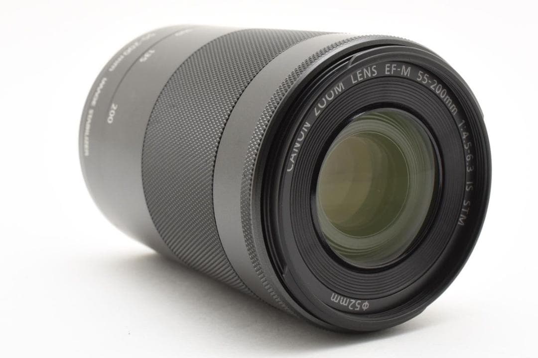 美品 Canon EF-M 55-200mm F4.5-6.3 IS STM