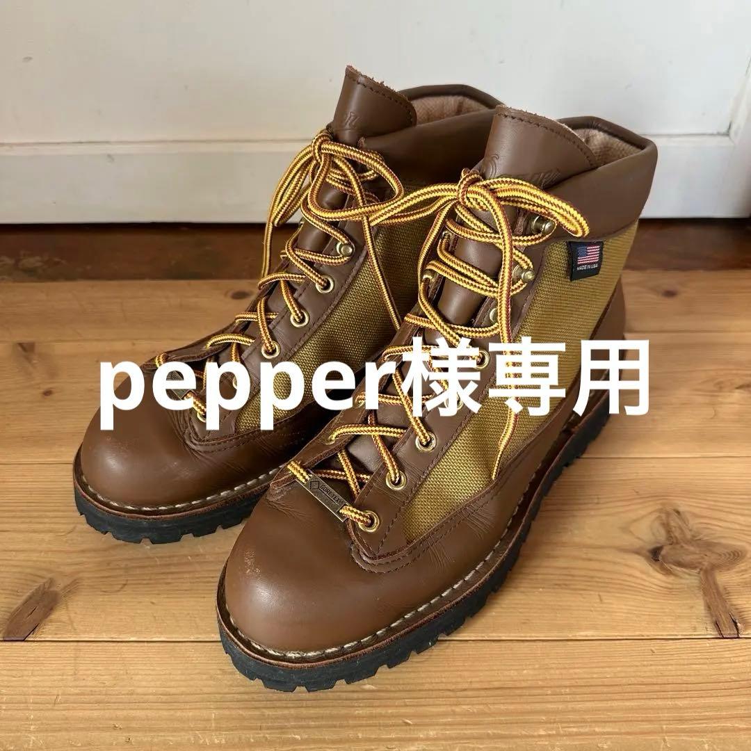 ゴアテックス防水ブラウンハイカットブーツ - メルカリ