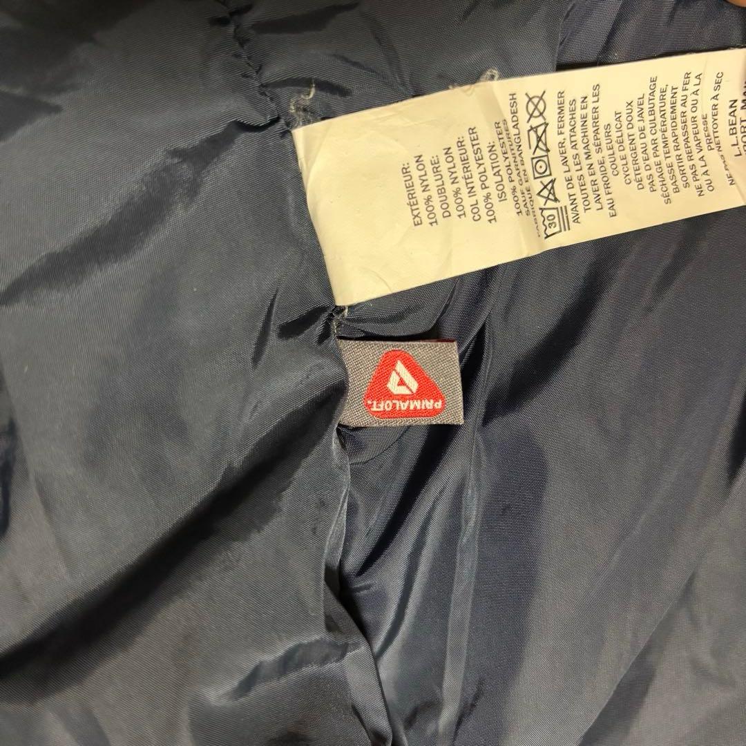 【極美品】 L.L.Bean ラゲットリッジパーカー プリマロフト TEK M