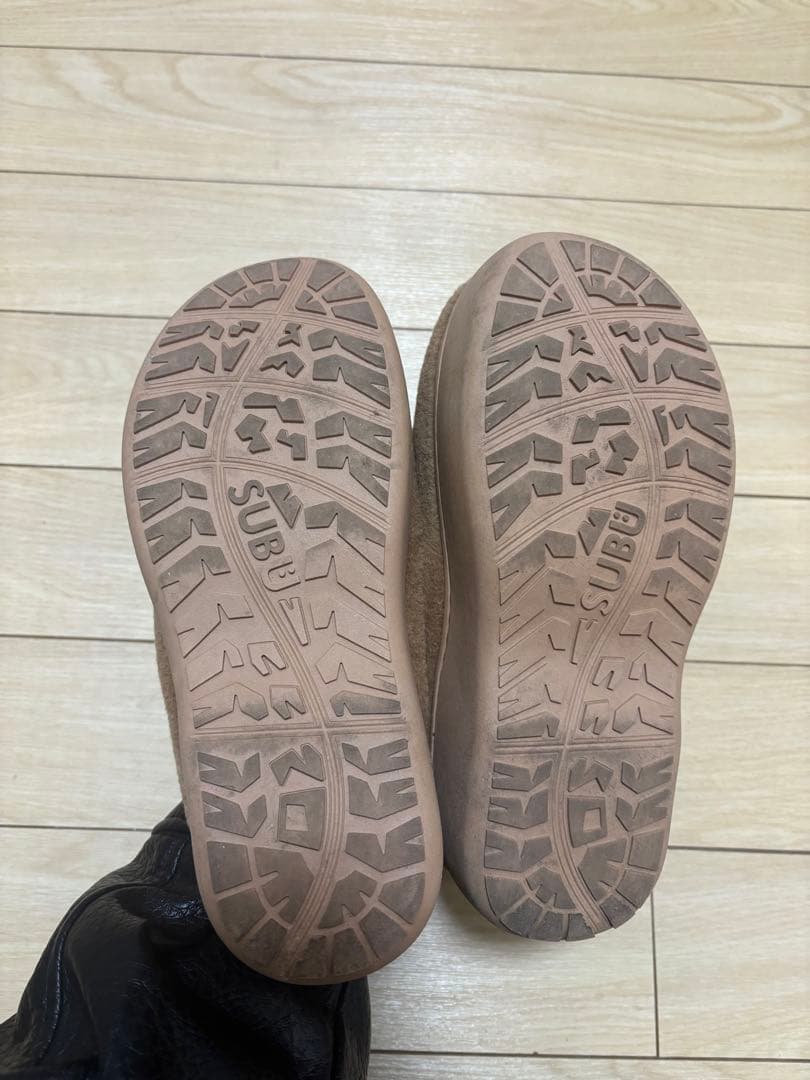 SUBU×moussy F/FUR CROG ブーツ - メルカリ