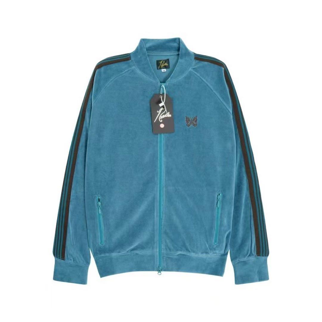 Needles ベロア セットアップ watson着用L青 - メルカリ