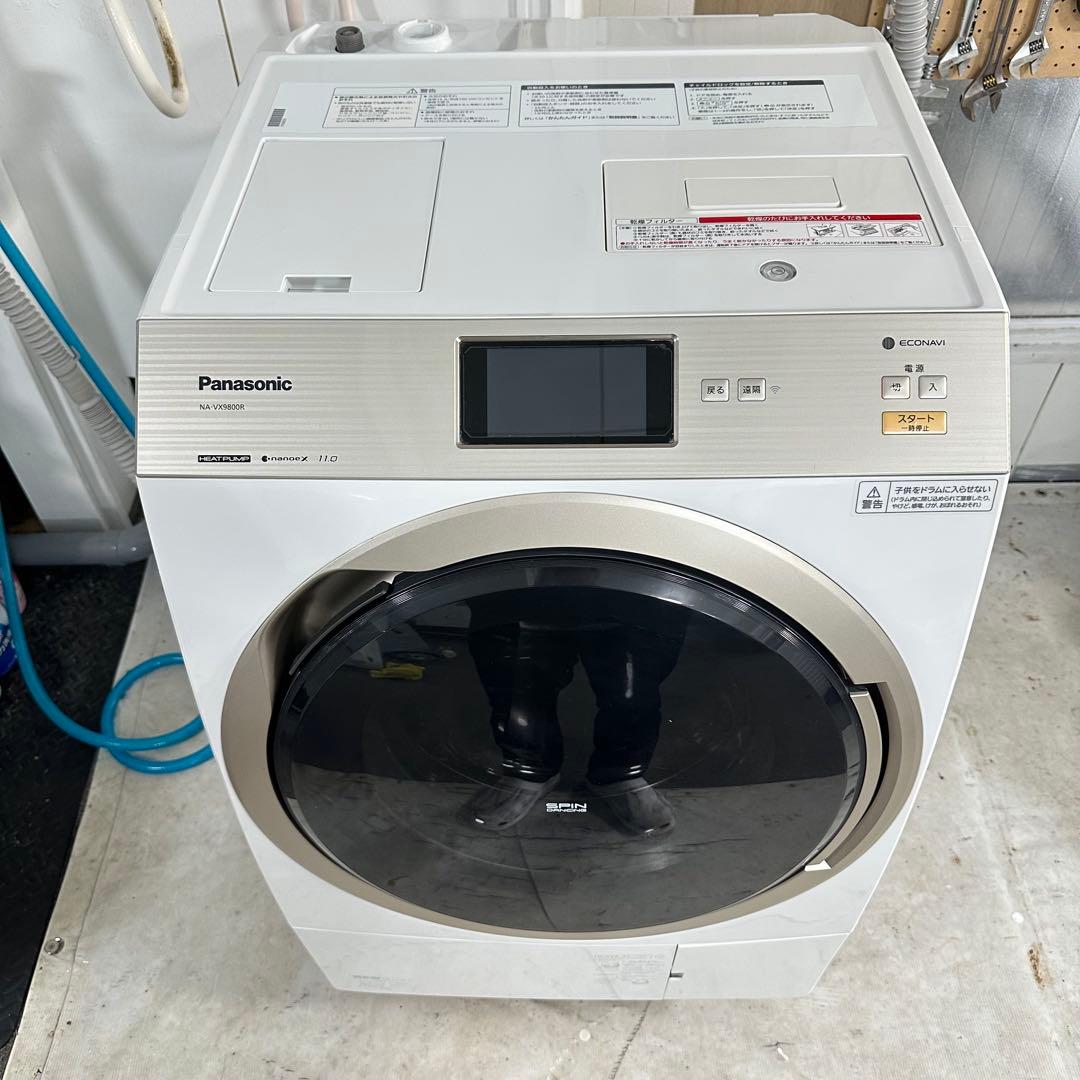 Panasonic NA-VX9800R ドラム式洗濯機 ヒートポンプ式