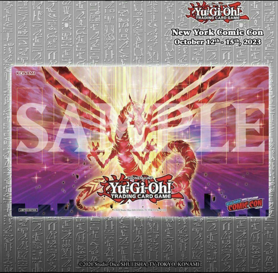 遊戯王 赤き竜 公式プレイマット ニューヨークコミコン2023限定 - メルカリ