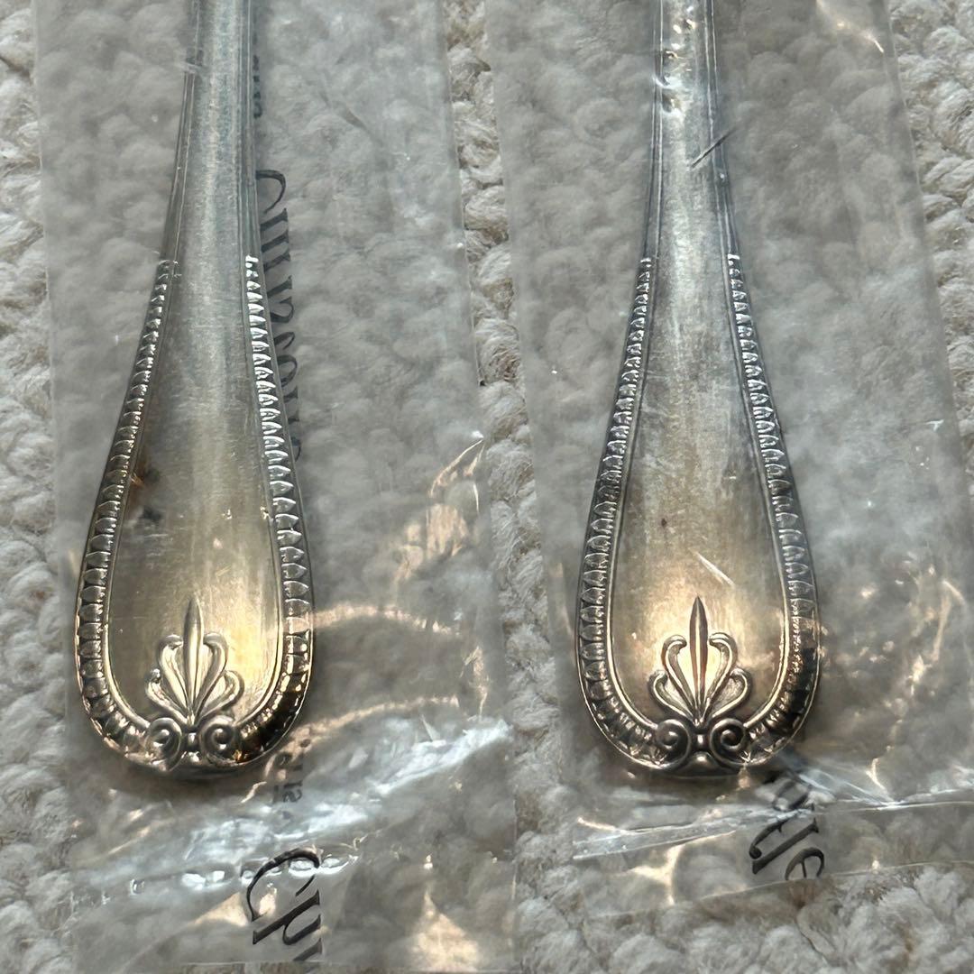 新品未開封品 クリストフルシルバー マルメゾン ケーキフォーク 2客