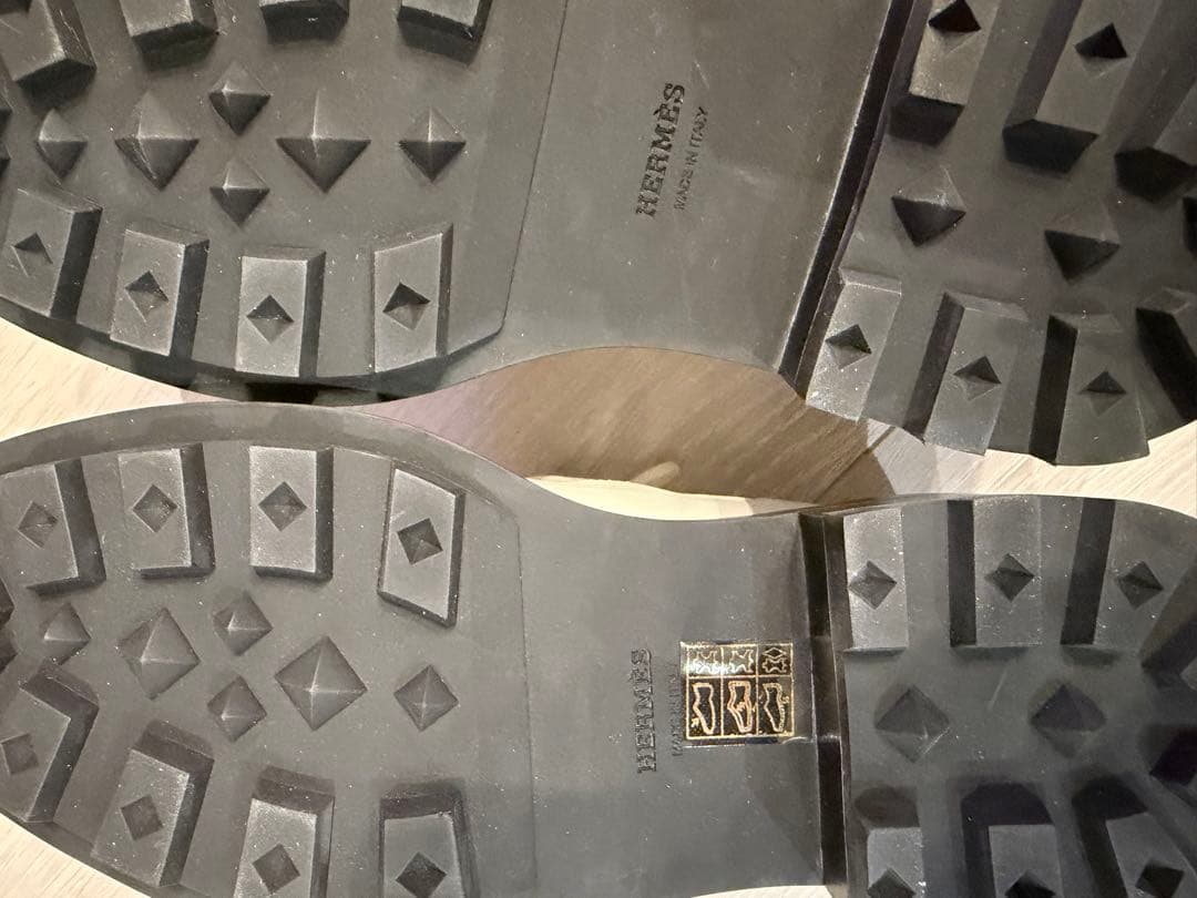 エルメス モカシン 《ダービー ロイヤル》 新品未使用 35 ケリー金具付