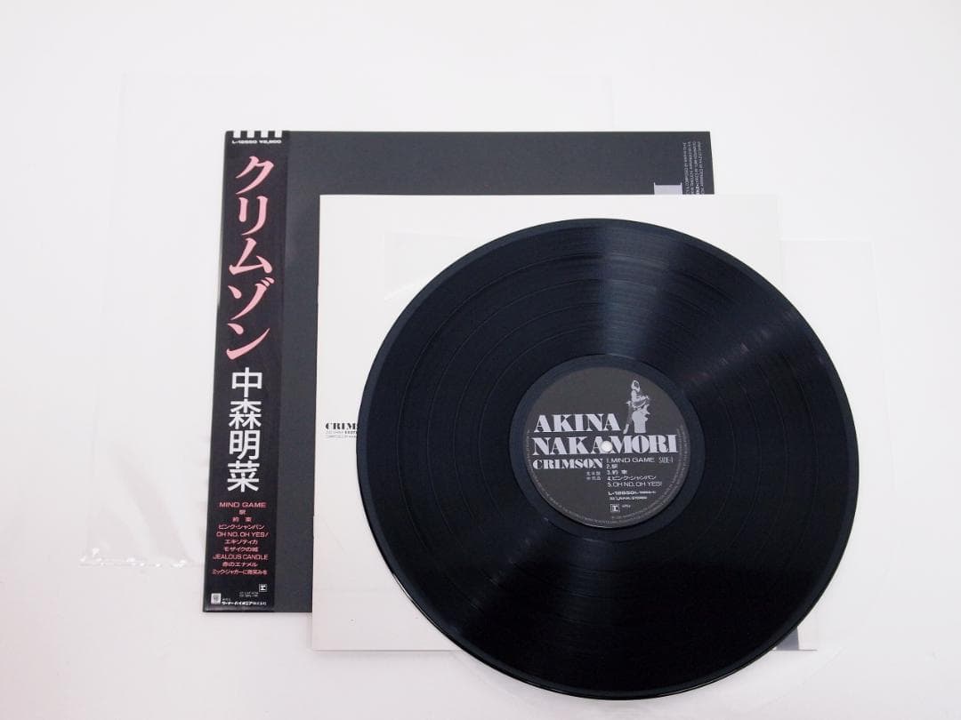 見本盤・プロモ・非売品 中森明菜 クリムゾン 1986年 L-12650 - メルカリ