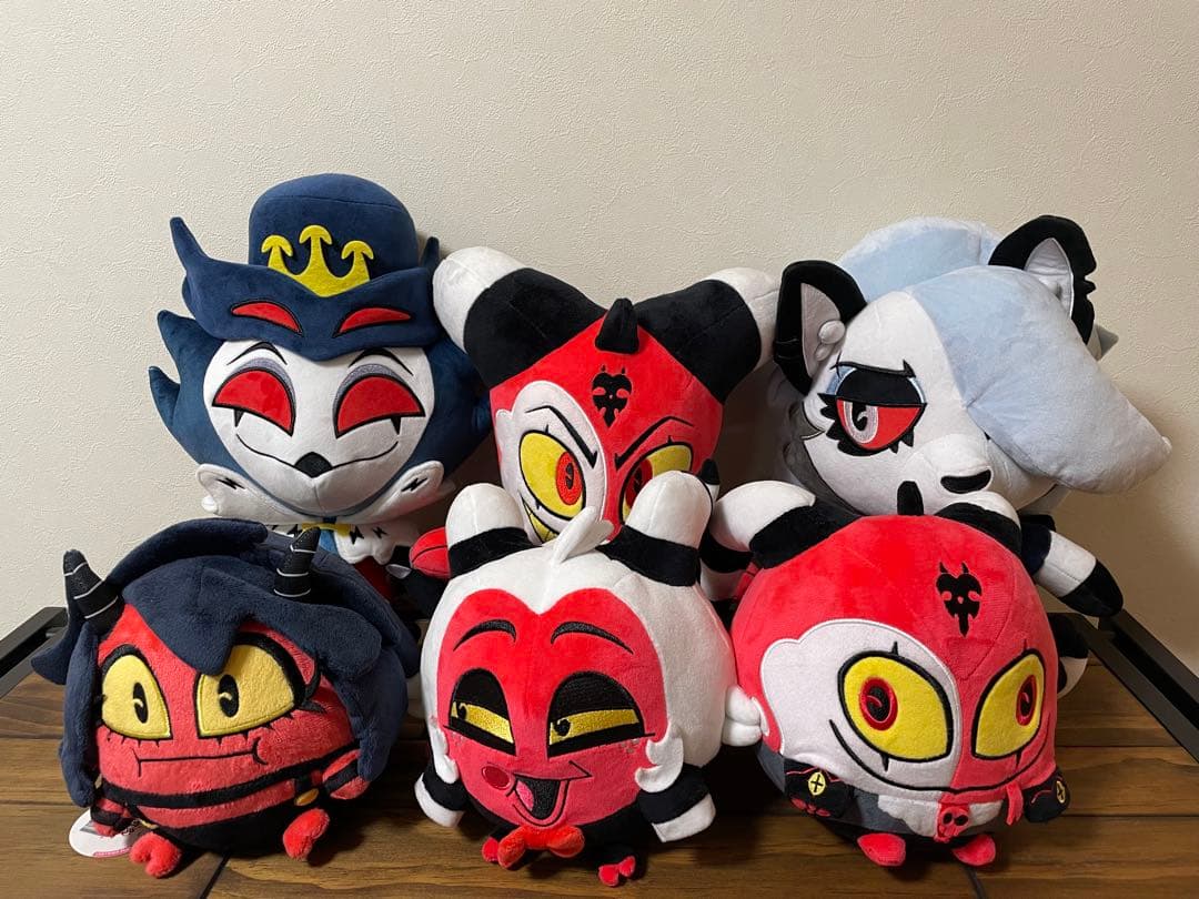 helluva boss ヘルヴァボス youtooz ぬいぐるみ セット - メルカリ