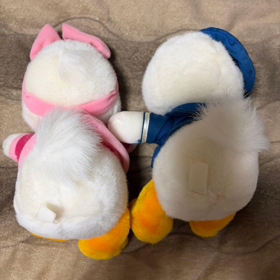 ディズニーランド ドナルド デイジー ぬいぐるみ レトロ - メルカリ