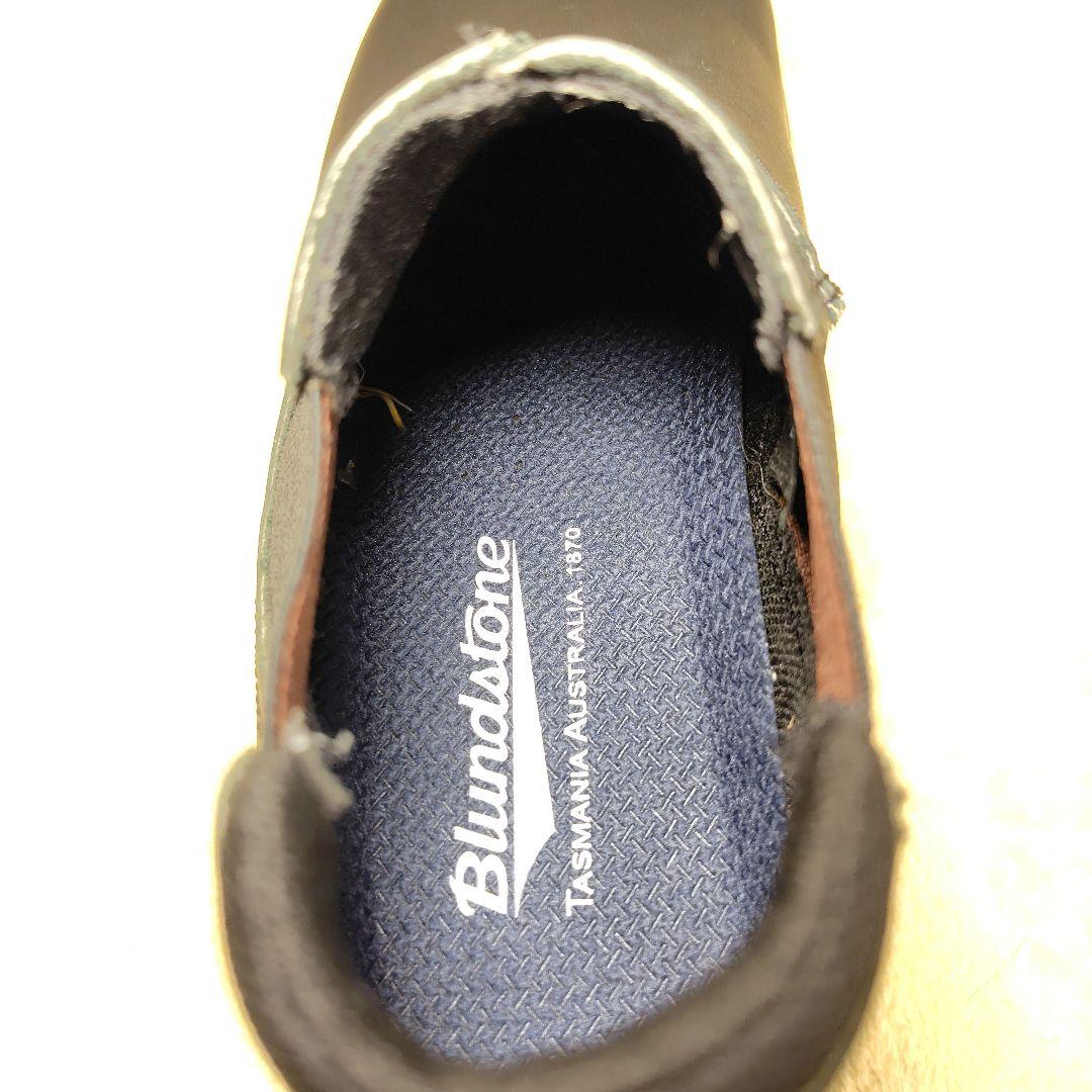 未使用級 ブランドストーン サイドゴアブーツ ローカット ブラック 23.5cm