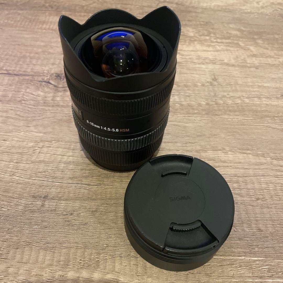 【超広角】SIGMA 8-16mm F4.5-5.6 DC HSM（ケース付き）