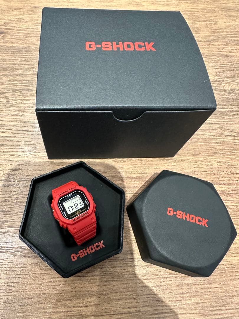 【新品】 G-SHOCK nano DWN-5600-4JR　レッド CASIO DWN5600-4 | Ring Watch: Red G-SHOCK Nano | CASIO