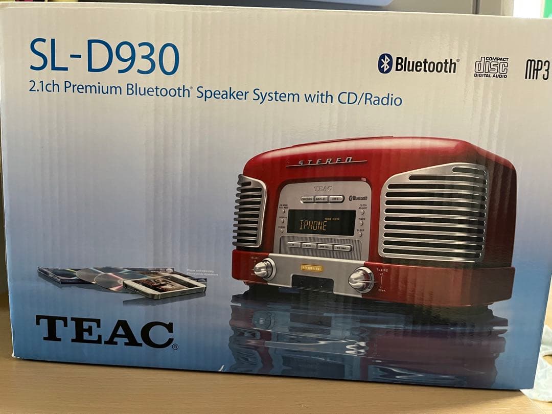 ジャンク品CD不可】TEAC SL-D930 BluetoothCDプレーヤー - メルカリ