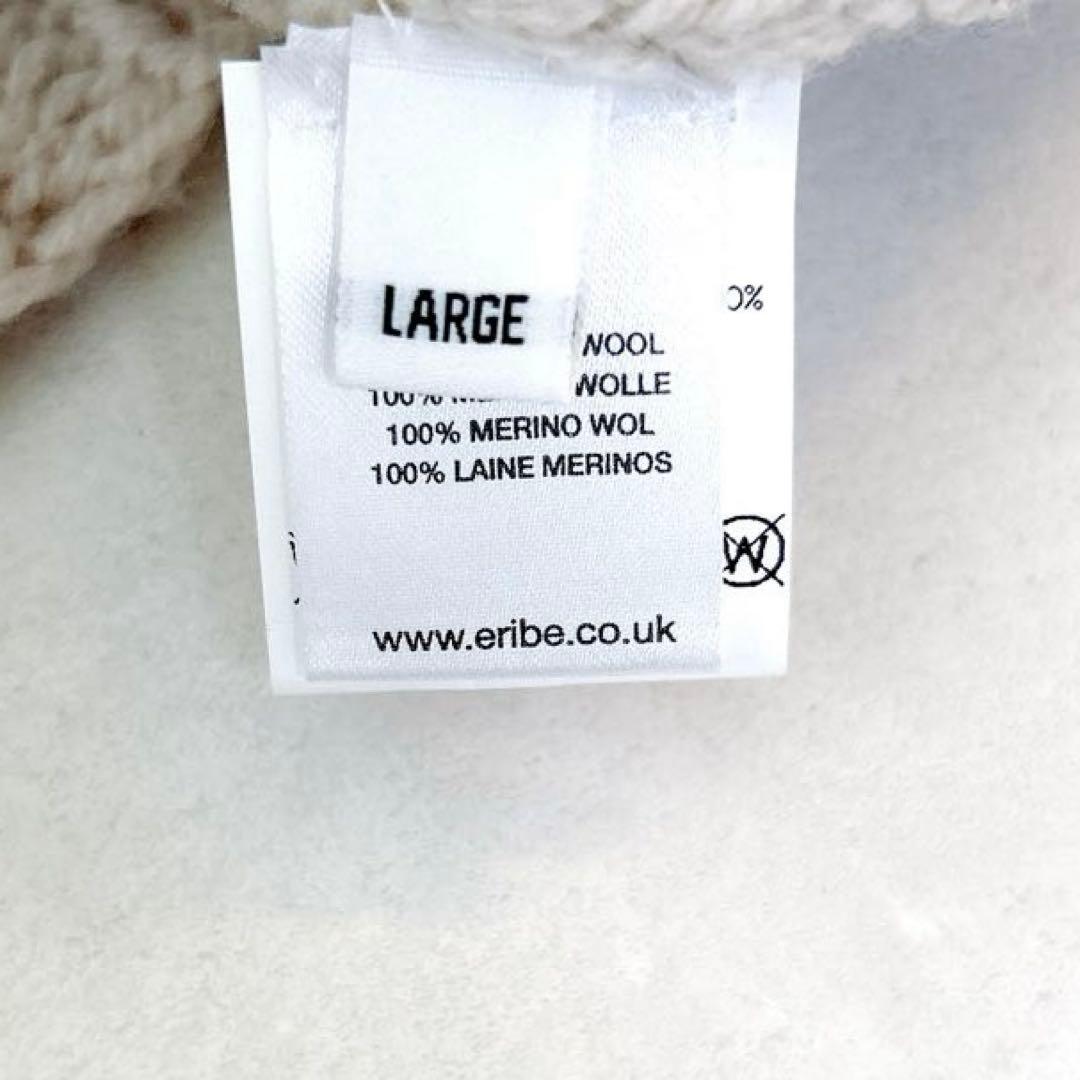 サボテン様】エリべフェアアイルニットノルディックニットハンドニット