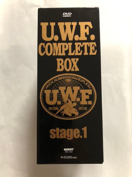 【美品】U.W.F. COMPLETE DVD BOX stage.1