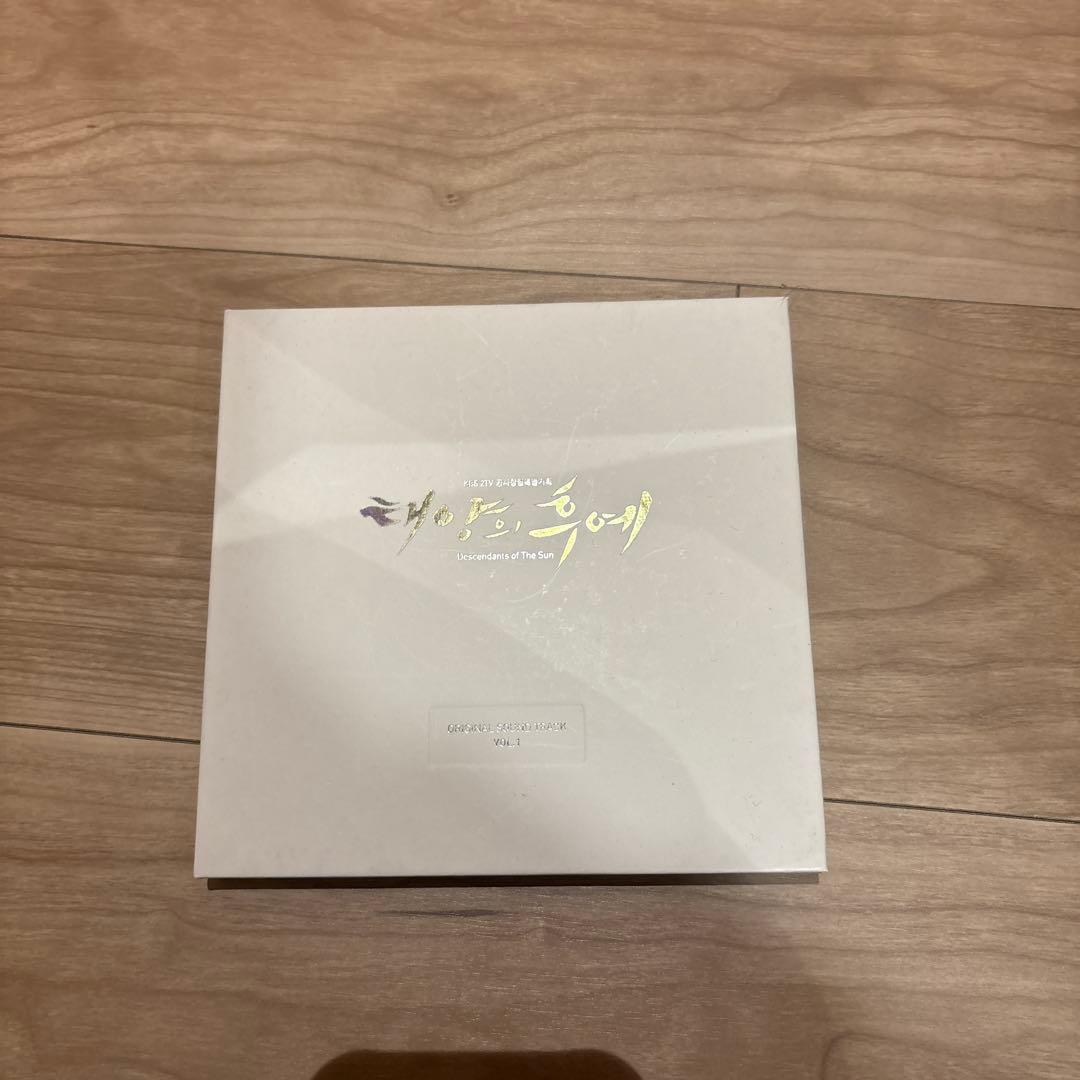 韓国ドラマ　太陽の末裔　OST 廃盤 韓国正規版 meiwashouji_mw-24-10-21-01
