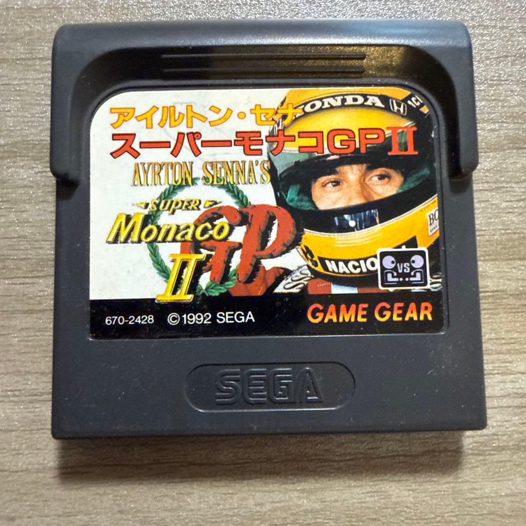 アイルトンセナ スーパーモナコGP2 ゲームギア - メルカリ