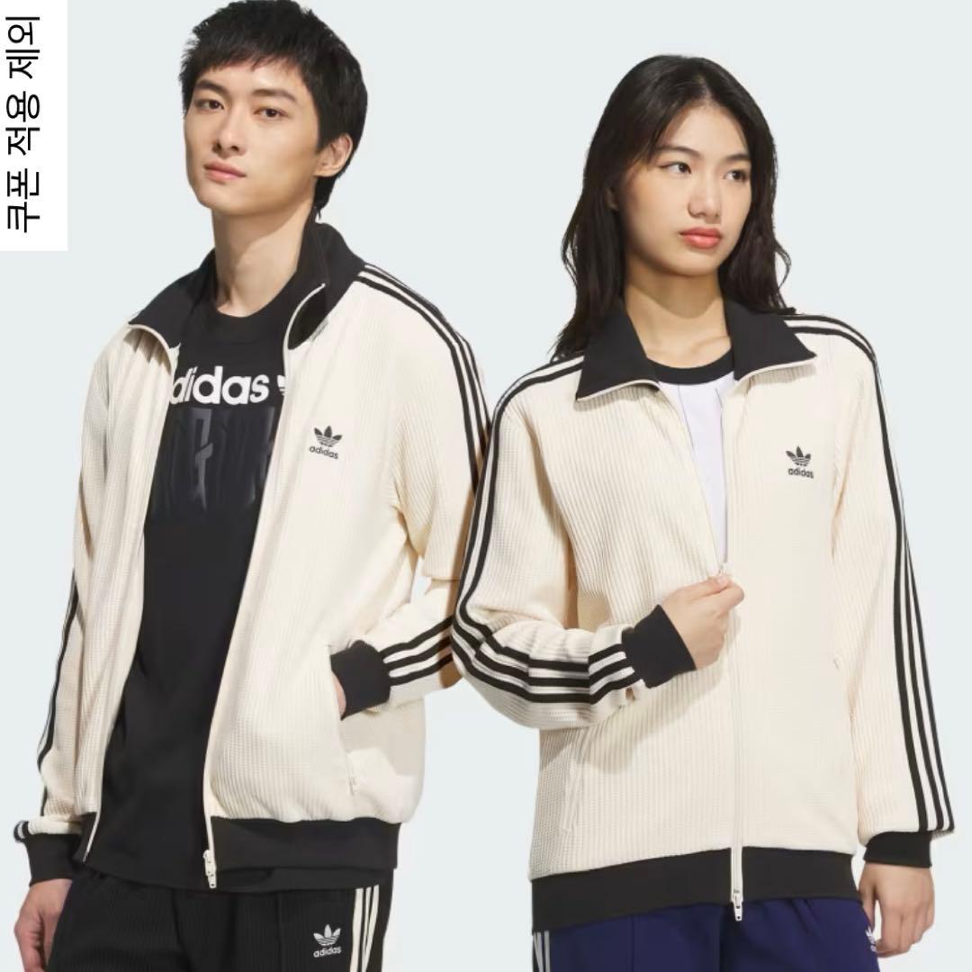 新品adidasアディダス ワッフルトラックジャケット M韓国限定 - メルカリ