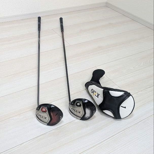 ゼクシオ10 ドライバー 2本セット カスタムシャフト付 カバー1本のみ付