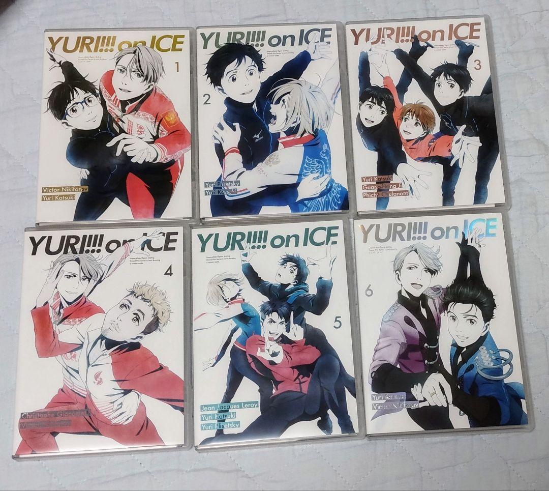 YURI!!! on ICE DVD 全6巻セット/限定BOX付き/別売り可