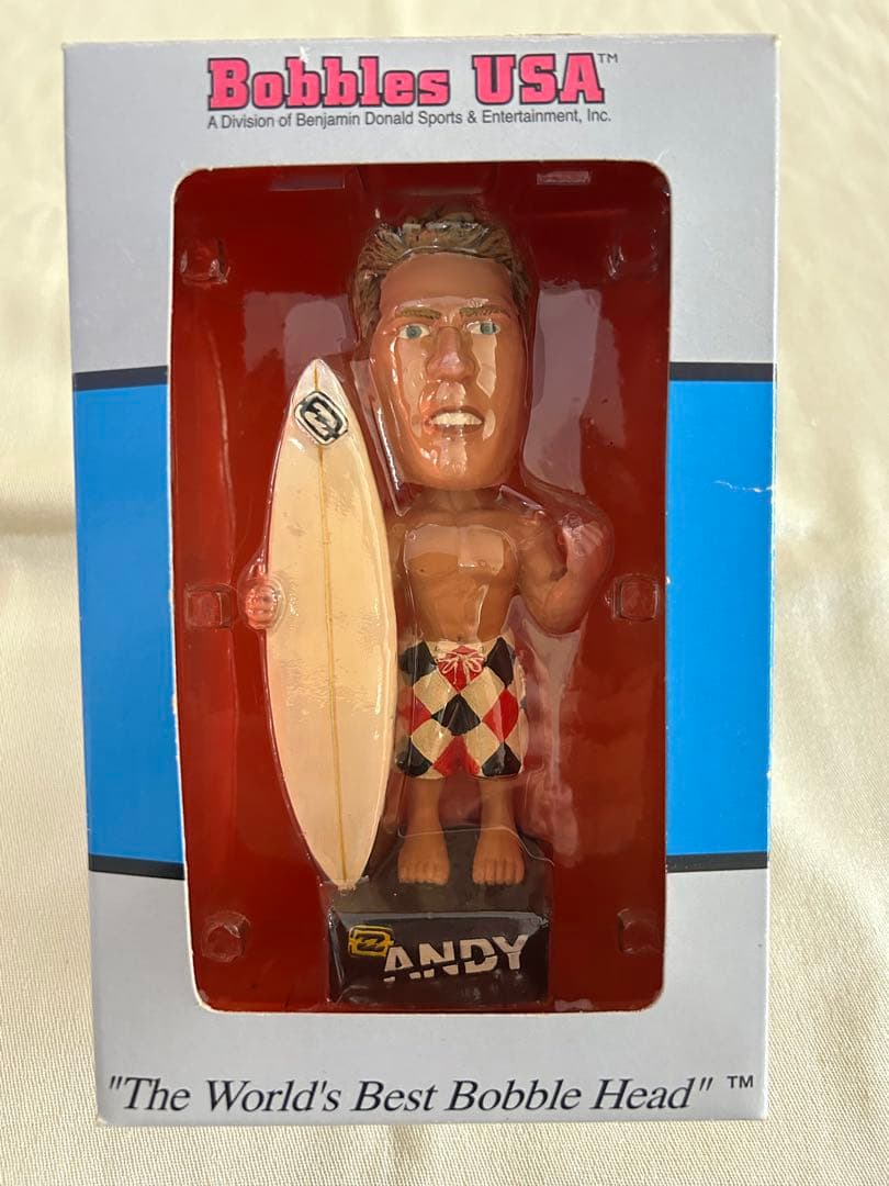 アンディ アイアンズ フィギュア サーフィン Bobbles USA 新品未使用 2026年最新】アンディアイアンズの人気アイテム - メルカリ