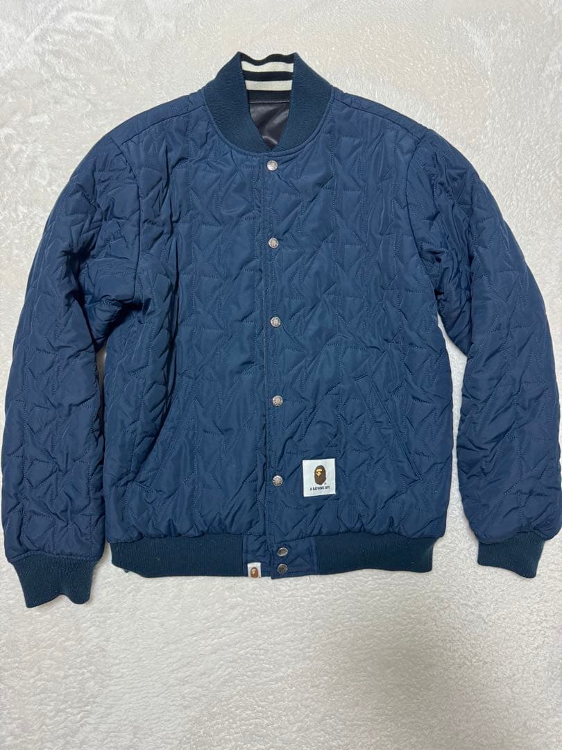 A BATHING APE スタジャン リバー シブルジャケット Mサイズ