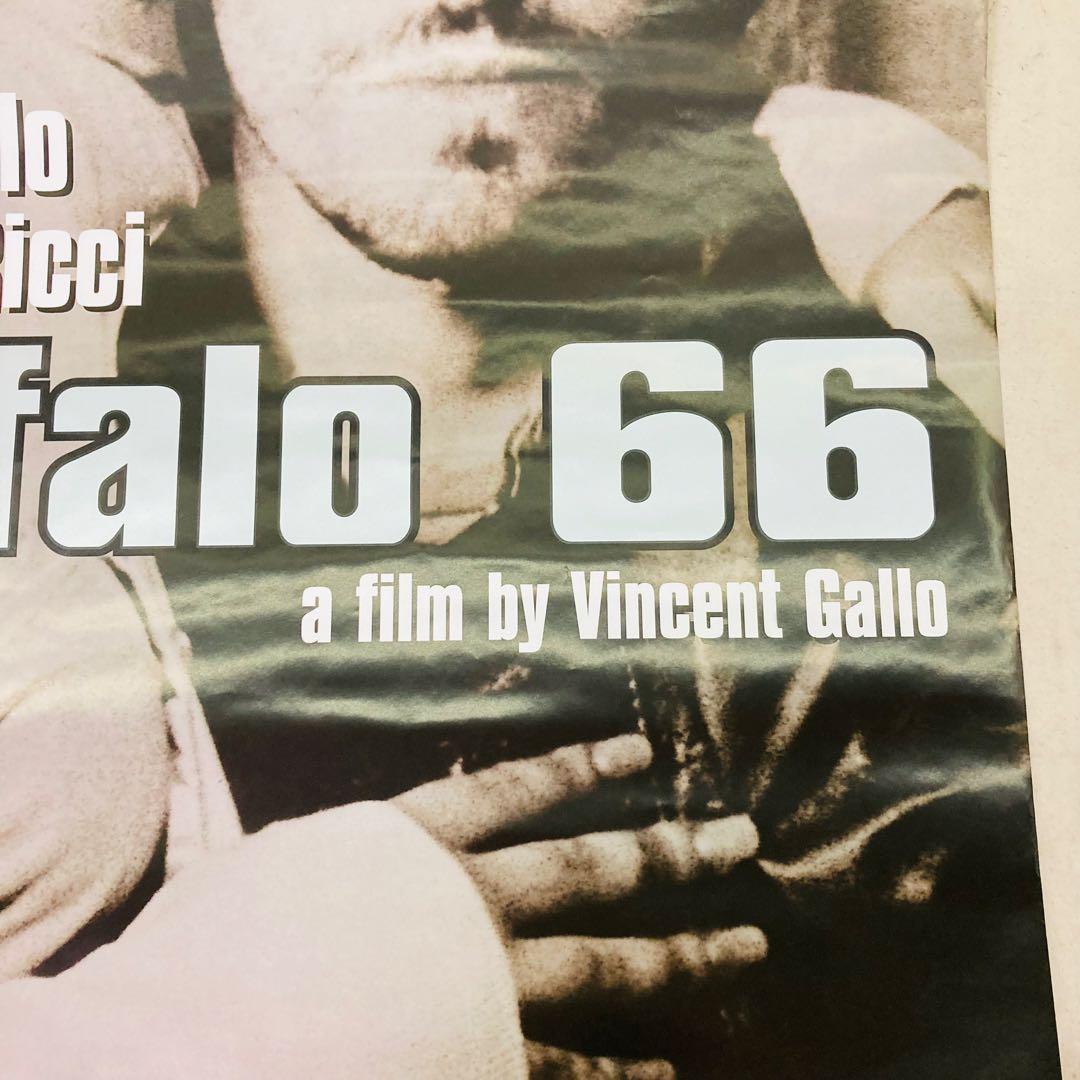 当時物】映画 バッファロー'66 特大 ポスター 希少 レトロ レア S14