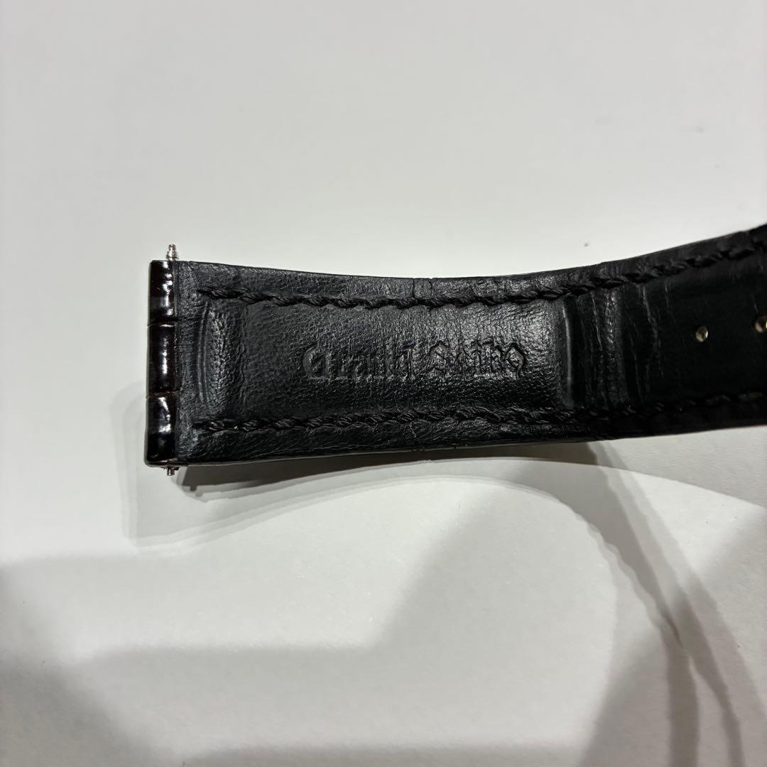 グランドセイコー 純正 レザーベルト クロコ Grand Seiko 21mm - メルカリ