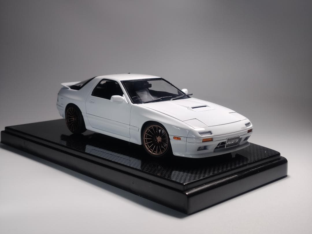 1/24 マツダ サバンナ RX7（FC3S）プラモデル 完成品 1/24 マツダ FC3S サバンナRX-7 '89 - AOSHIMA SCALE MODEL LINEUP