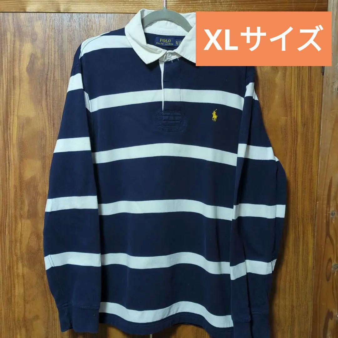 90s Ralph Lauren ボーダー ラガーシャツ 常田大希 XLフリース 2265601120.jpg?1715914668