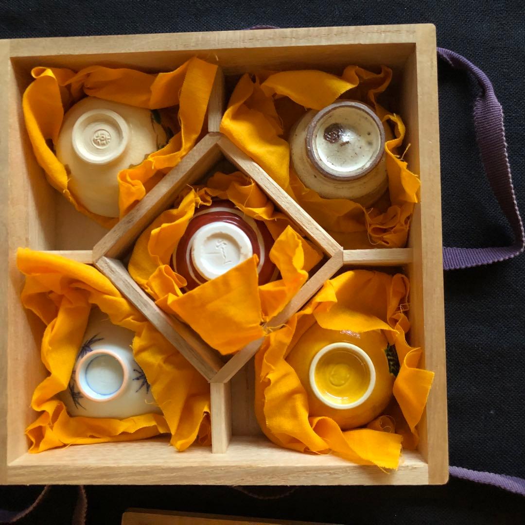 永楽善五郎 近藤豊作 土山恭仙 赤澤露石 清水陶苑 木箱